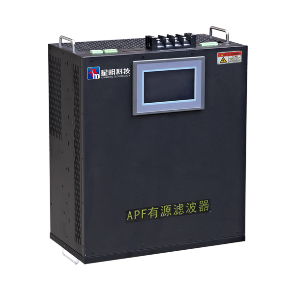 XMPQ通過(guò)外部互感器CT，實(shí)時(shí)檢測(cè)電網(wǎng)電流或者負(fù)載電流，控制器通過(guò)快速傅里葉變換提取出負(fù)載的基波電流、各次諧波電流，通過(guò)DQ旋轉(zhuǎn)坐標(biāo)得到有功、無(wú)功、負(fù)序等數(shù)據(jù)，然后通過(guò)IGBT功率變換器產(chǎn)生與補(bǔ)償目標(biāo)（諧波、無(wú)功、不平衡）大小相等相位相反的補(bǔ)償電流注入電網(wǎng)，實(shí)現(xiàn)對(duì)電網(wǎng)側(cè)的電能質(zhì)量改善功能。…